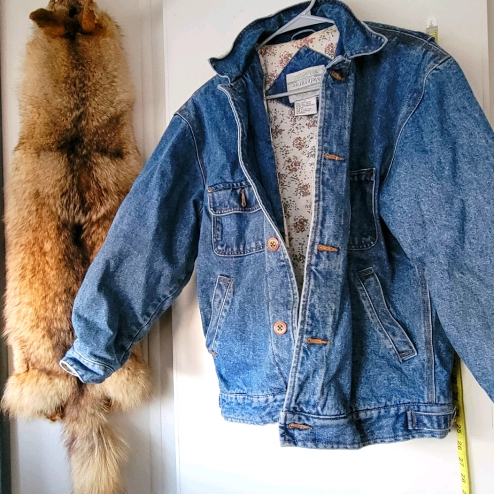 Vintage Country Rose Denim Jacket